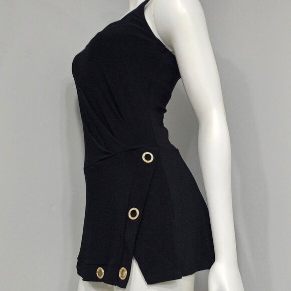 Beyond Control Grommet-Detail Square-Neck Swim Dress - Picture 5 of 16